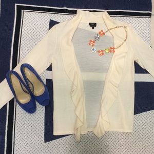 TALBOTS Merino Wool Cardigan